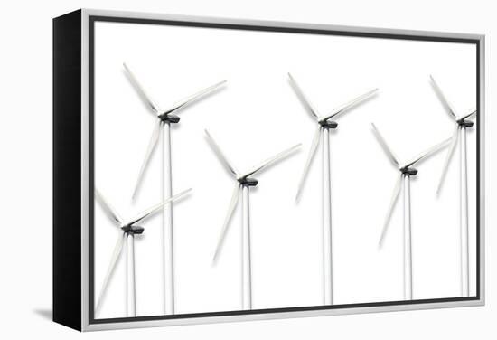 Wind Turbines, Artwork-Sigrid Gombert-Framed Premier Image Canvas