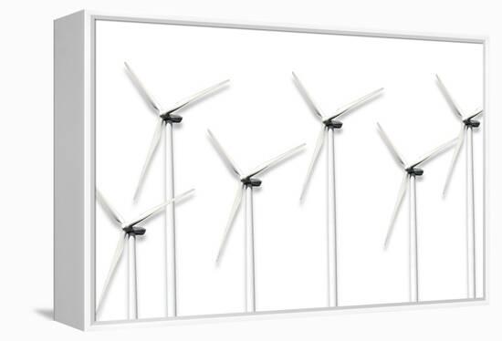 Wind Turbines, Artwork-Sigrid Gombert-Framed Premier Image Canvas