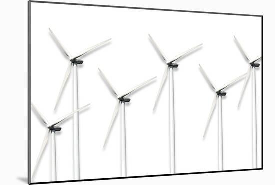 Wind Turbines, Artwork-Sigrid Gombert-Mounted Photographic Print