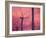 Wind Turbines at the Stateline Wind Project, Walla Walla County, Washington, USA-Brent Bergherm-Framed Photographic Print