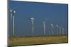 Wind Turbines, Lower Saxony, Germany-Charles Bowman-Mounted Photographic Print