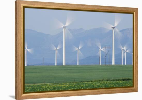 Wind Turbines-Alan Sirulnikoff-Framed Premier Image Canvas