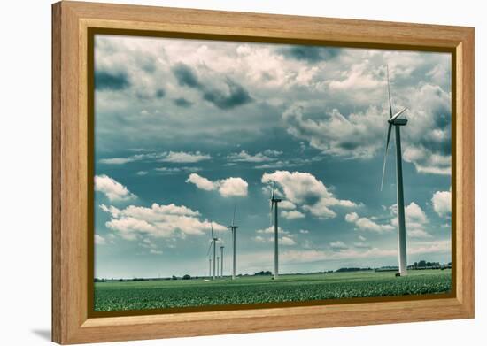 Wind Turbines-Stephen Arens-Framed Premier Image Canvas