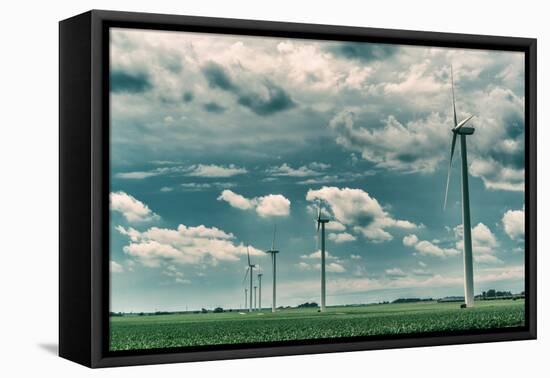 Wind Turbines-Stephen Arens-Framed Premier Image Canvas