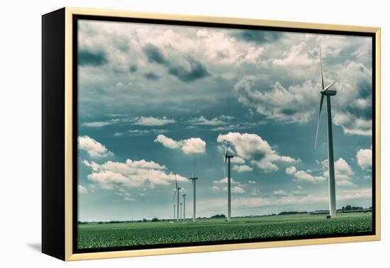 Wind Turbines-Stephen Arens-Framed Premier Image Canvas