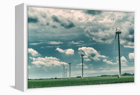 Wind Turbines-Stephen Arens-Framed Premier Image Canvas