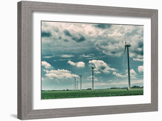 Wind Turbines-Stephen Arens-Framed Photographic Print