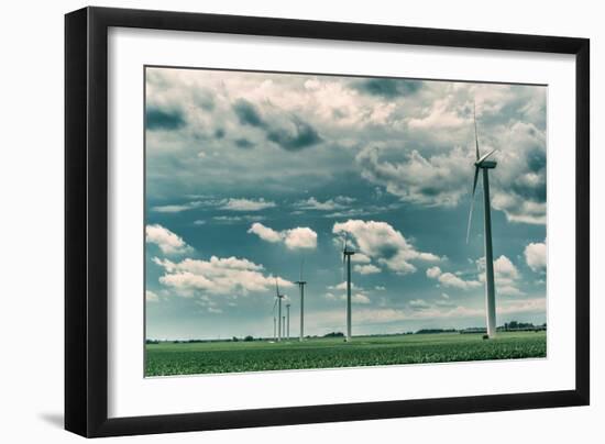 Wind Turbines-Stephen Arens-Framed Photographic Print