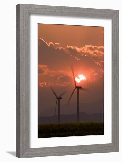 Wind Turbines-Kaj Svensson-Framed Photographic Print