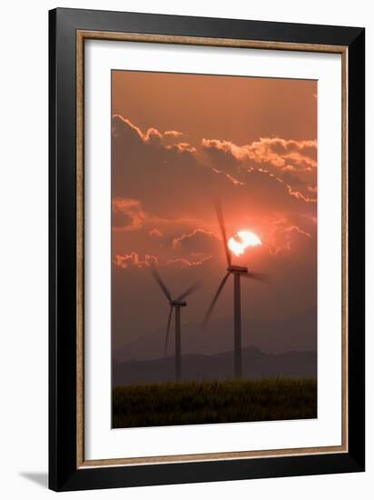 Wind Turbines-Kaj Svensson-Framed Photographic Print