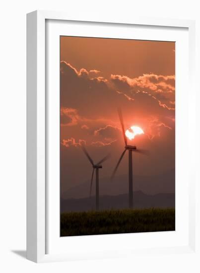 Wind Turbines-Kaj Svensson-Framed Photographic Print