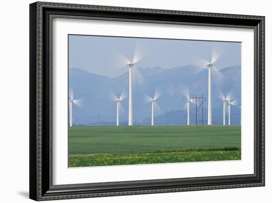 Wind Turbines-Alan Sirulnikoff-Framed Photographic Print