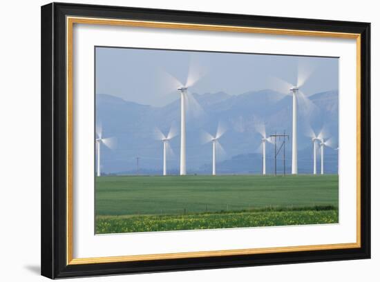 Wind Turbines-Alan Sirulnikoff-Framed Photographic Print