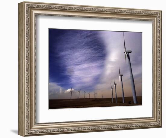 Wind Turbines-null-Framed Photographic Print