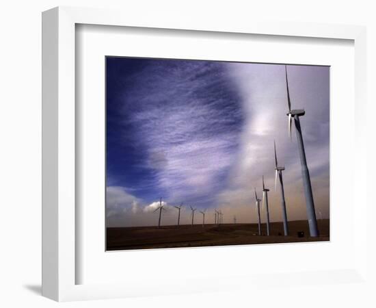 Wind Turbines-null-Framed Photographic Print