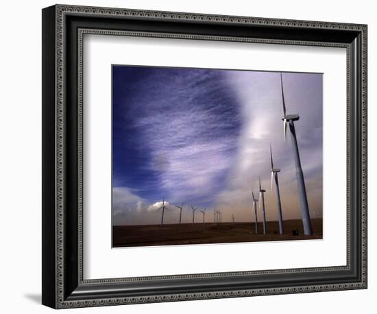 Wind Turbines-null-Framed Photographic Print