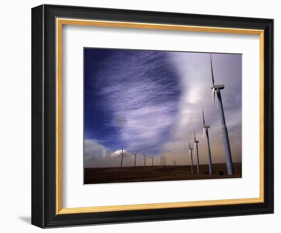 Wind Turbines-null-Framed Photographic Print