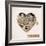 Wind Up Metal Steampunk Heart With Gears-Cyborgwitch-Framed Premium Giclee Print