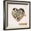 Wind Up Metal Steampunk Heart With Gears-Cyborgwitch-Framed Art Print