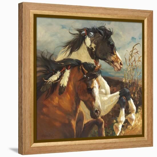 Wind Voyager-Carolyne Hawley-Framed Stretched Canvas