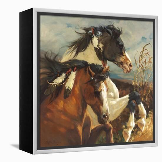 Wind Voyager-Carolyne Hawley-Framed Stretched Canvas