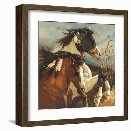 Wind Voyager-Carolyne Hawley-Framed Art Print