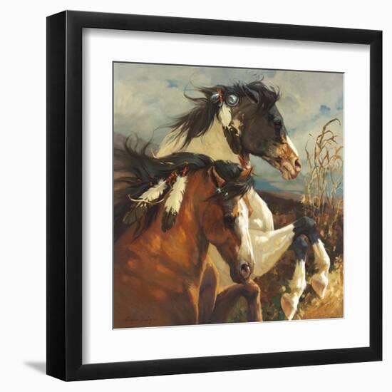 Wind Voyager-Carolyne Hawley-Framed Art Print