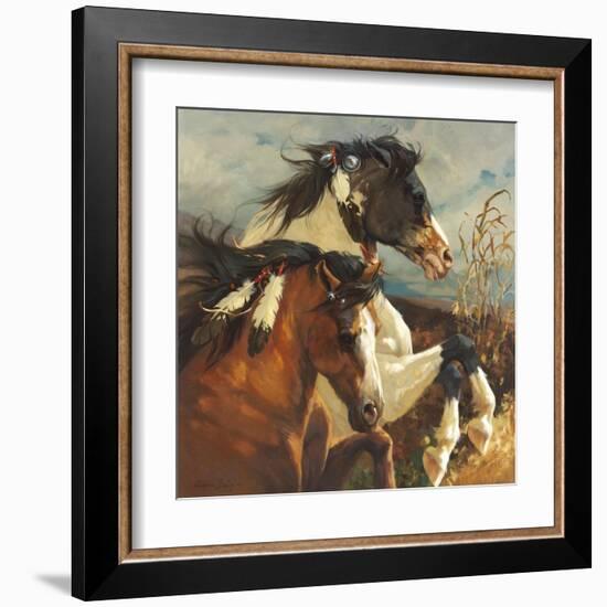 Wind Voyager-Carolyne Hawley-Framed Art Print