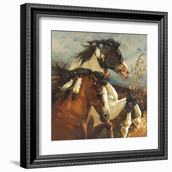 Wind Voyager-Carolyne Hawley-Framed Art Print