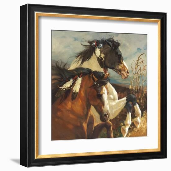 Wind Voyager-Carolyne Hawley-Framed Art Print