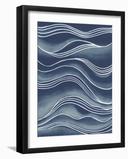 Wind & Waves I-Vanna Lam-Framed Art Print