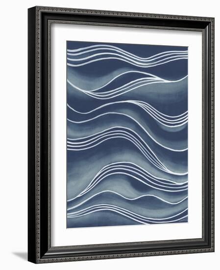 Wind & Waves I-Vanna Lam-Framed Art Print