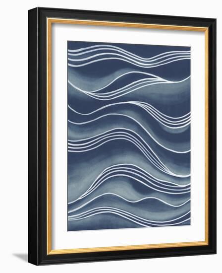Wind & Waves I-Vanna Lam-Framed Art Print