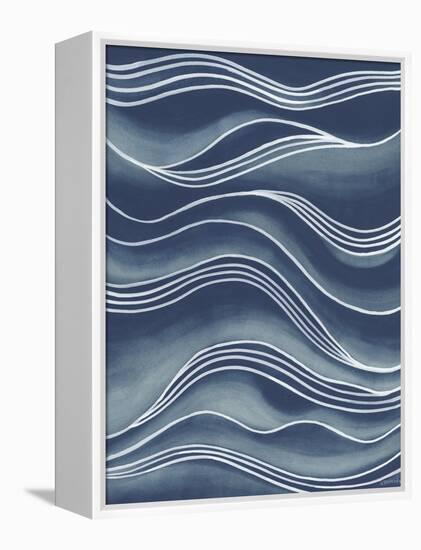 Wind & Waves I-Vanna Lam-Framed Stretched Canvas