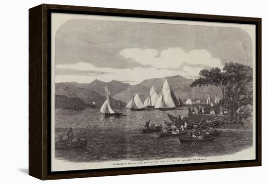 Windermere Regatta, the Race on the Third Day for Mr Aufrere's Cup-null-Framed Premier Image Canvas