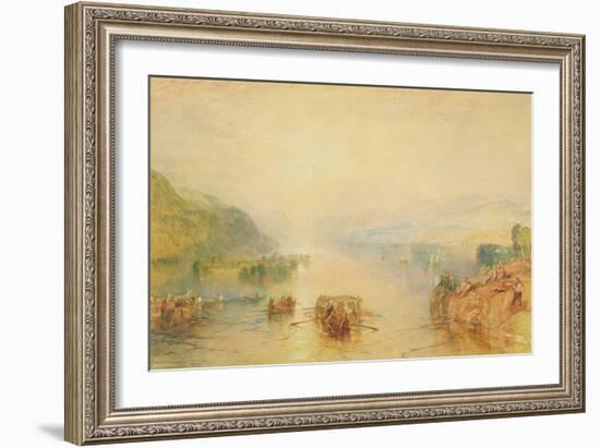 Windermere, Westmorland-J. M. W. Turner-Framed Giclee Print