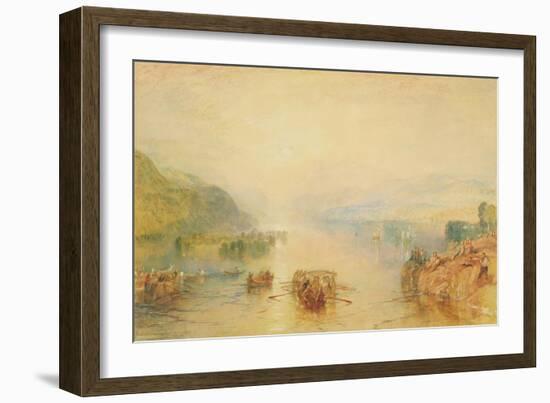 Windermere, Westmorland-J. M. W. Turner-Framed Giclee Print