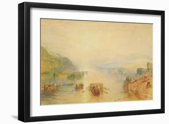 Windermere, Westmorland-J. M. W. Turner-Framed Giclee Print