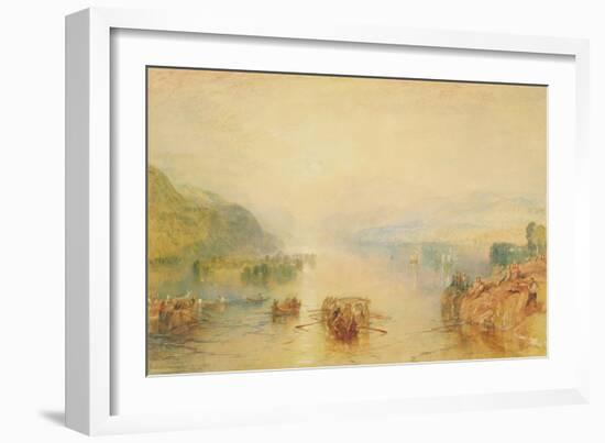 Windermere, Westmorland-J. M. W. Turner-Framed Giclee Print