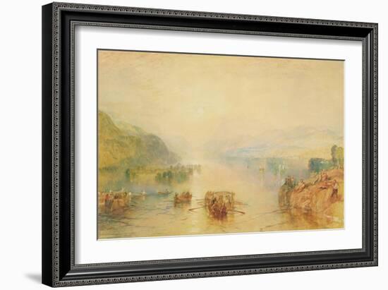 Windermere, Westmorland-J. M. W. Turner-Framed Giclee Print