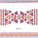 Watercolor Ethnic Card. Boho Chic, Ethnic, Pattern, Wallpaper.-windesign-Stretched Canvas