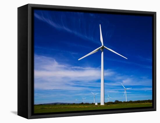 Windfarm, Bridgetown, County Wexford, Ireland-null-Framed Premier Image Canvas