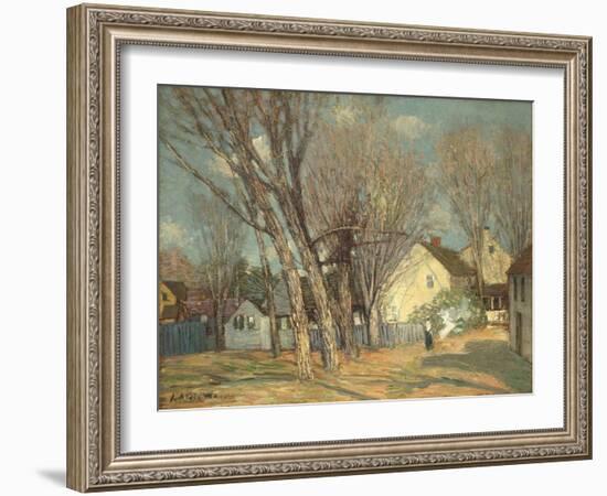 Windham Village, C.1913-14-Julian Alden Weir-Framed Giclee Print