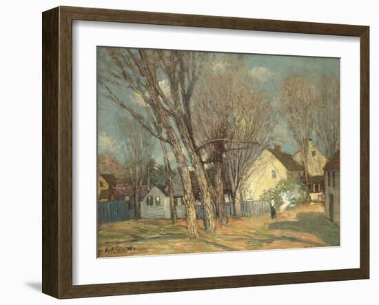 Windham Village, C.1913-14-Julian Alden Weir-Framed Giclee Print