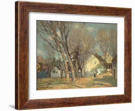 Windham Village, C.1913-14-Julian Alden Weir-Framed Giclee Print