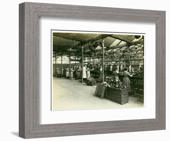 Winding Department, Long Meadow Mill, 1923-English Photographer-Framed Photographic Print