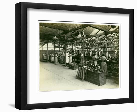 Winding Department, Long Meadow Mill, 1923-English Photographer-Framed Photographic Print