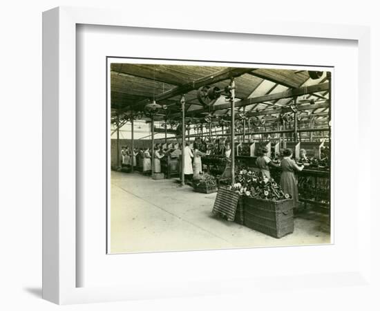 Winding Department, Long Meadow Mill, 1923-English Photographer-Framed Photographic Print