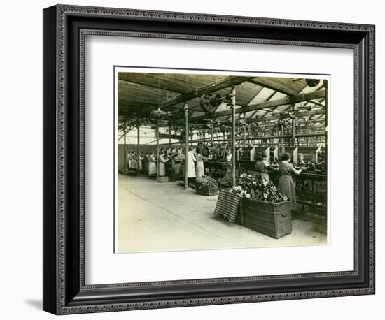 Winding Department, Long Meadow Mill, 1923-English Photographer-Framed Photographic Print