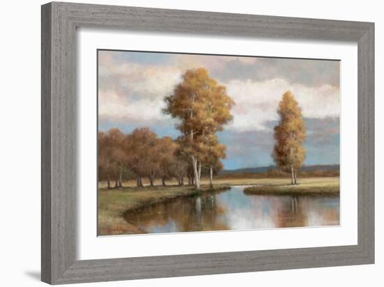 Winding River I-T.C. Chiu-Framed Art Print